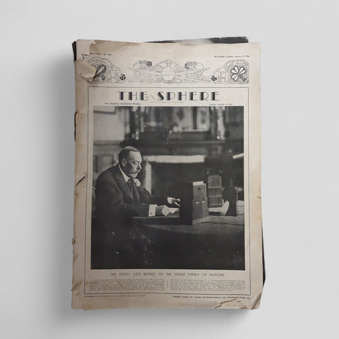 The Sphere June 21 1919 King George